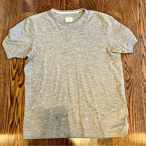 Rag & Bone Men’s Classic Flame Tee T-shirt Heathered Grey Gray Small Short